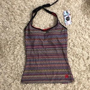 Hapari Tankini Halter Swim Top